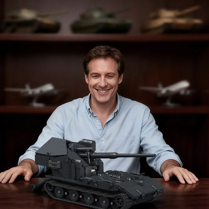 12GO Weapon <b>Transport</b> Vehicle Building Block Set 1883Pieces Educational Assembly Toy For Ages 8-13 Years - Product Image 3