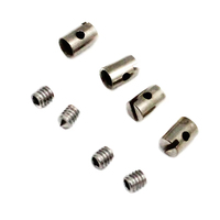 Embouts de câble sans soudure 5 mm pour accélérateur de moto, scooter, quad, tondeuse, réglage de l'accélérateur ou des câbles de carburateur