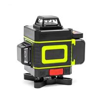 Hilda Precise 4D Laser Level 360 Cross Laser Level Nouveau Design Jaune 16 lignes Laser Level