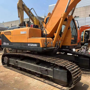 Excavadora usada HYUNDAI 220-lc excavadora pesada sobre orugas de segunda mano 22 TON Precio barato maquinaria de buen rendimiento de trabajo de China - Product Image 1