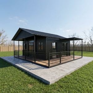 Piscina Container di Lusso Modulare 20ft con Terrazza, Struttura in Acciaio Prefabbricata per Resort e Ville - Product Image 1