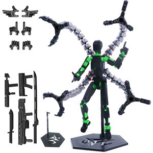 Figura de Acción de Spiderman, Impresa en 3D, de Silicona TPE, Articulada, Nueva, Coleccionable, Decoración de Escritorio, Juguete - Product Image 5