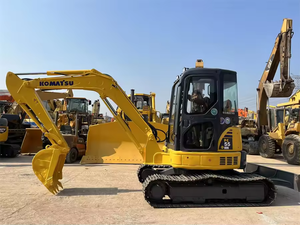 Garantie après-vente pour les projets de construction, excavatrice hydraulique sur chenilles d'occasion Komatsu PC55 de 5,5 tonnes, moteur, boîte de vitesses, pompe - Product Image 6