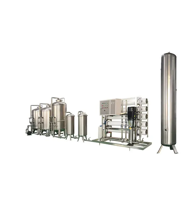 工場コンパクト純水処理サプライヤーソーラー清浄機システムフィルタープラント工業用Ro逆浸透