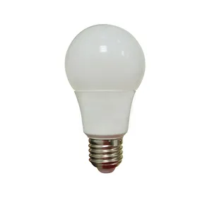 A60 9W LED Bulb E14/B22 Base 10W Power Supply 6500K CCT for Residential Lighting with 2 Years Warranty from Manufacturing Plant