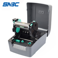 Imprimante d'étiquettes thermiques à transfert de chaleur SNBC BTP-U106t de haute qualité, 104 mm, 4 pouces, 4x6, pour emballages en tissu, ruban d'impression