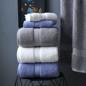 Serviettes de bain Waldorf 100% coton pour hôtel, prix d'usine, ensemble de 32S - Product Image 4