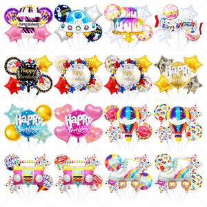 Suministros <span class=keywords><strong>de</strong></span> Decoración para Fiestas <span class=keywords><strong>de</strong></span> <span class=keywords><strong>Cumpleaños</strong></span> con Globos Personalizados al por Mayor, Helado, <span class=keywords><strong>Feliz</strong></span> <span class=keywords><strong>Cumpleaños</strong></span>, Juego <span class=keywords><strong>de</strong></span> Decoraciones con Globos <span class=keywords><strong>de</strong></span> Papel <span class=keywords><strong>de</strong></span> Aluminio - Product Image 1