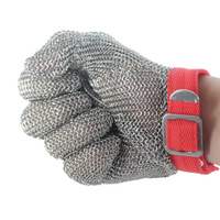 Innovadores guantes protectores de acero inoxidable con función de protección