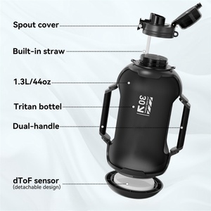 Botella de Agua Inteligente Electrónica de Viaje, 1300 ml, Tritan, con Recordatorio LED, Reutilizable, para Deportes al Aire Libre, Aislamiento Térmico para Agua Hirviendo - Product Image 6