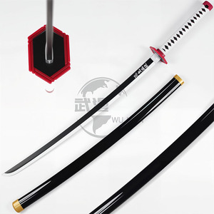 <span class=keywords><strong>Katana</strong></span> Nichirin de <span class=keywords><strong>Tomioka</strong></span> Giyuu, Épée de Cosplay Hashira de l'Eau, Réplique d'Anime Non Affûtée pour Collection - Product Image 1