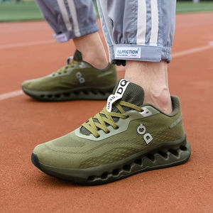 Chaussures de course pour hommes maille légère plate en plein air Gym Jogging chaussures confortables originales Tennis <span class=keywords><strong>homme</strong></span> chaussures amorti baskets - Product Image 1