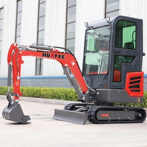 Mini-excavatrice sur chenilles, moteur EPA, machine de terrassement multifonctionnelle pour petits travaux de jardinage, équipement de construction à bas prix - Product Image 2