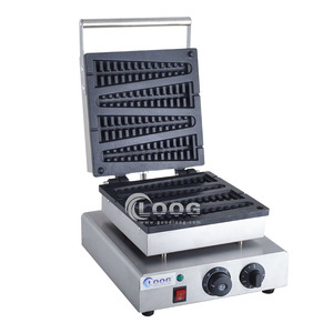Machine à gaufres en bâtonnets électrique en acier inoxydable de qualité supérieure, 4 pièces, pour la vente - Product Image 2