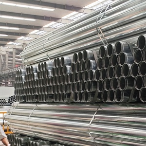 Bs1387 ánh sáng/trung bình nhúng nóng mạ kẽm erw vòng ống thép carbon Fob tianjin youfa giá - Product Image 2