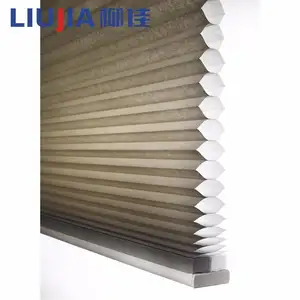 2024 Factory Manufacturer Customized Smart Control Honeycomb Blinds Aluminum Electric Automatic Shades for Living Room Hot Sell