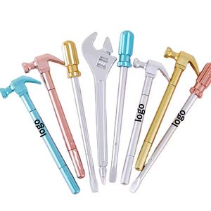 Promotion Logo Creative Tools Gel <b>Pen</b> Wrench Screwdriver Hammer Shape Student Stationery Prizes Wholesale Promotional Gifts - Product Image 1