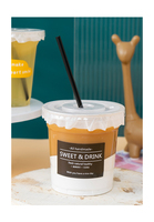 Gobelets en plastique PET transparents jetables écologiques à paroi simple avec couvercle 36oz pour boissons – Vente en gros