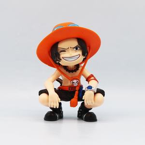 Statuetta Anime One Piece Portgas D Ace Yamato Versione Q Modello Decorativo Ornamento Periferico Regalo di Compleanno per Bambini Giocattoli - Product Image 4
