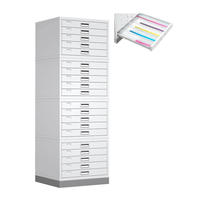 Armoire de stockage de paraffine de laboratoire |   Système de rangement de cassettes de cire pour hôpital avec 5 tiroirs Kuohai KH-GK