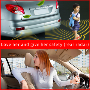 Universal 4 <b>Sensors</b> Ultrasonic Parking <b>Sensor</b> Kit With Buzzer Alert 12V DC Parking Assist System <b>For</b> All <b>Cars</b> - Product Image 4