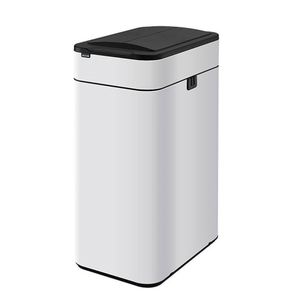New High-Quality Induction Garbage <b>Bin</b> Rechargeable Battery Stainless Steel Material Durable <b>Large</b> Capacity Custom Logo - Product Image 2