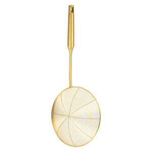 Passoire en acier inoxydable doré Zhanxing, 2 tailles, pour cuisine, friture, égouttage, filtre pour fondue, outil de cuisson - Product Image 5