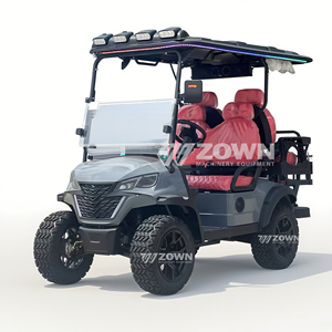 Voiturette de golf électrique 4 places au design classique pour les terrains de golf et les loisirs - Product Image 2