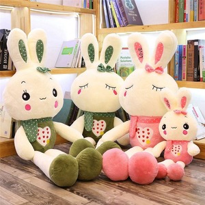 Bán buôn số lượng lớn Chân Dài Thỏ đồ chơi sang trọng kích thước lớn Anime <span class=keywords><strong>Bunny</strong></span> Thú nhồi bông búp bê cho Claw Crane Máy búp bê sang trọng - Product Image 1