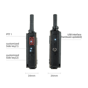 Radio talkie-walkie longue portée 4G carte Sim realptt POC avec GPS radio jambon bluetooth YANTON X9 - Product Image 3