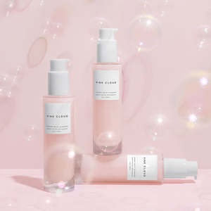 HANLINGER Private Label OEM Deep Wash Rose Facial Wash Organic Rose Water Based Soft Pink Cloud Blanqueamiento Face Wash - Product Image 4