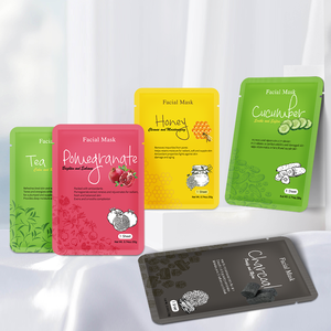 סיטונאי יצרן פירות טבעי טיפוח עור לחות פנים קוריאה פנים מסכה - Product Image 1