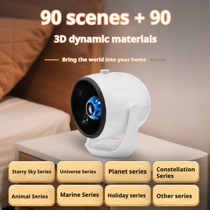 Mắt Trần 3D chiếu đèn cho trẻ em & khách sạn sử dụng năng động bầu trời đầy sao vòng tròn lớn chiếu với điều chỉnh góc đèn - Product Image 5