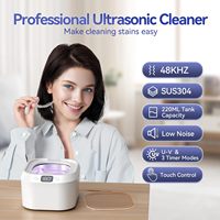 No.1 nettoyeur à ultrasons domestique électrique Portable usage extérieur nettoyeur à ultrasons domestique pour prothèses dentaires retenue des dents faux