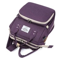 Sacs à dos multifonctionnels pour bébé fabriqués sur mesure, sacs à couches pliables de luxe, sacs à dos pour femmes, sacs à dos pour mamans avec USB