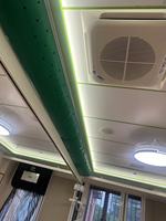 Conduit d'air rectangulaire textile ignifuge personnalisé pour chauffage et ventilation CA flexible dans les nouvelles usines d'énergie gymnases blanchisseries