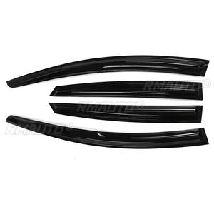 4 Pcs Black Tinted Car Side <b>Window</b> Visor Guard <b>Vent</b> Rain Guard Cover Trim Protection Awning Shelter for FORD for FOCUS 2009-2018 - Product Image 3
