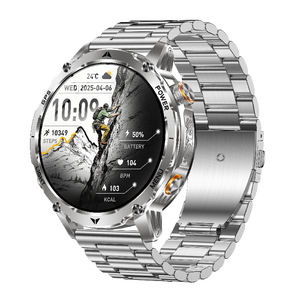 Montre connectée GPS AK102 2026 avec appels Bluetooth, suivi de santé, rappels de messages, grande autonomie, pour hommes, sports de plein air, bracelet en silicone magnétique - Product Image 6