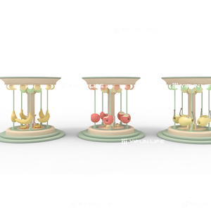 <span class=keywords><strong>Nashi</strong></span> Pear Merry Go Round ในร่มอุปกรณ์สนามเด็กเล่นอุปกรณ์สวนสนุก - Product Image 2