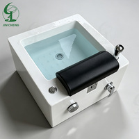 Bassin de pédicure portable Jincheng pour salon de manucure moderne, bain de pieds pour manucure et pédicure, bassin de trempage des pieds, bol de pédicure
