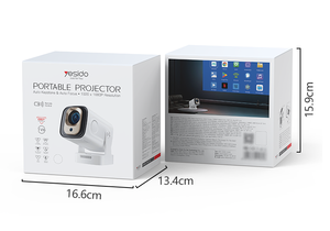 โปรเจคเตอร์อัจฉริยะ Yesido BT5.4+Wifi 6 ระบบสัญญาณอัจฉริยะ กำลังขับ 3 วัตต์ รองรับการถอดรหัส 4K ความละเอียดสูง 1080P สำหรับใช้ในบ้าน รุ่น <span class=keywords><strong>TV16</strong></span> - Product Image 6