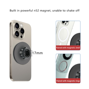 Kim loại từ người giữ điện thoại cho xe mini từ cốc hút cài đặt, phổ người giữ điện thoại thích hợp cho điện thoại khác nhau - Product Image 6