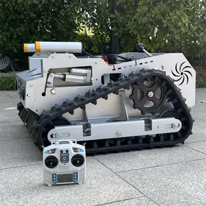 Multifunction Gasoline Automatic Remote Control Smart Lawn Mower Robot Weeding Machine