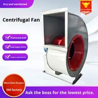 Ventilateur centrifuge en acier inoxydable 4-72, extracteur de poussière industriel, équipement de ventilation, machine d'échange d'air, silencieux, pour cuisine, AC