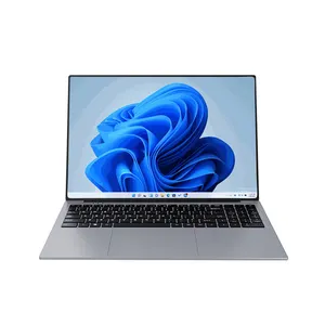 Yüksek moda yeni dizüstü 16 inç FHD büyük ekran 16GB büyük Ram son işlemci N5105 Win 11 bilgisayar dizüstü çift loş