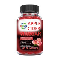 Bonbons gélifiés au vinaigre de cidre de pomme en gros (OEM/ODM) certifiés HALAL pour favoriser l'amincissement, le remodelage corporel et la digestion