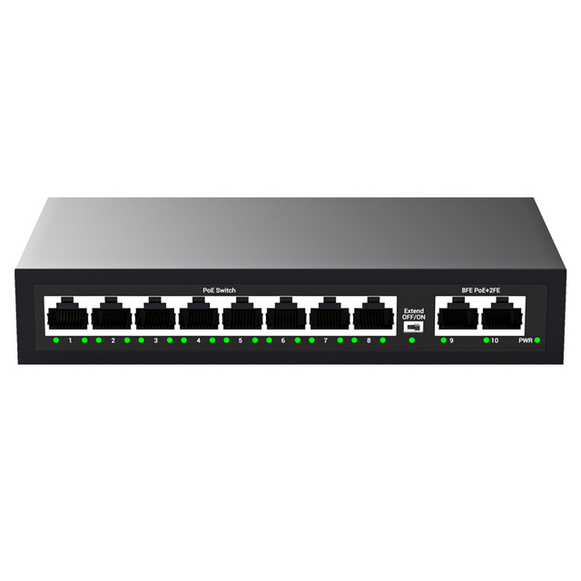 6-Port Gigabit PoE Switch with 4 PoE Ports 65W, IEEE 802.3af/at, Plug & Play, Metal Case for CCTV & AP, EAC Certified