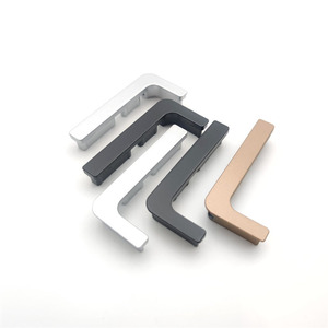 Soporte de tapa de extremo de mango de perfil de aluminio Gola conectores internos y externos de perfil de aleación de zinc - Product Image 1