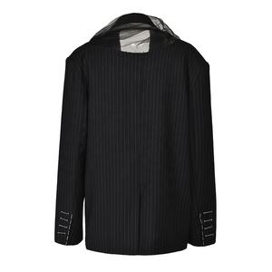 OUDINA autunno Design personalizzato con giuntura <span class=keywords><strong>a</strong></span> <span class=keywords><strong>righe</strong></span> in rete giacche <span class=keywords><strong>Blazer</strong></span> da <span class=keywords><strong>donna</strong></span> eleganti <span class=keywords><strong>Blazer</strong></span> da <span class=keywords><strong>donna</strong></span> - Product Image 5