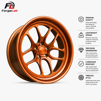 Jantes de voiture en alliage d'aluminium forgé 6061-T6 ForgeLab OEM 15 17 18 20 pouces Beadlock Drag Wheels pour R35 Nissan GT-R Deep Dish